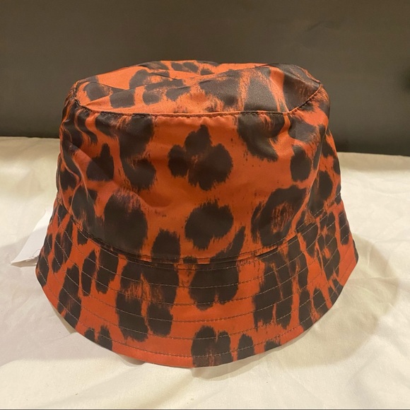 Allsaints Leopard Print Bucket Hat 